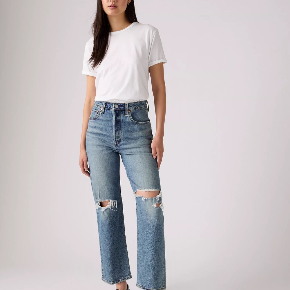 RIBCAGE STRAIGHT ANKLE WOMEN'S JEANS